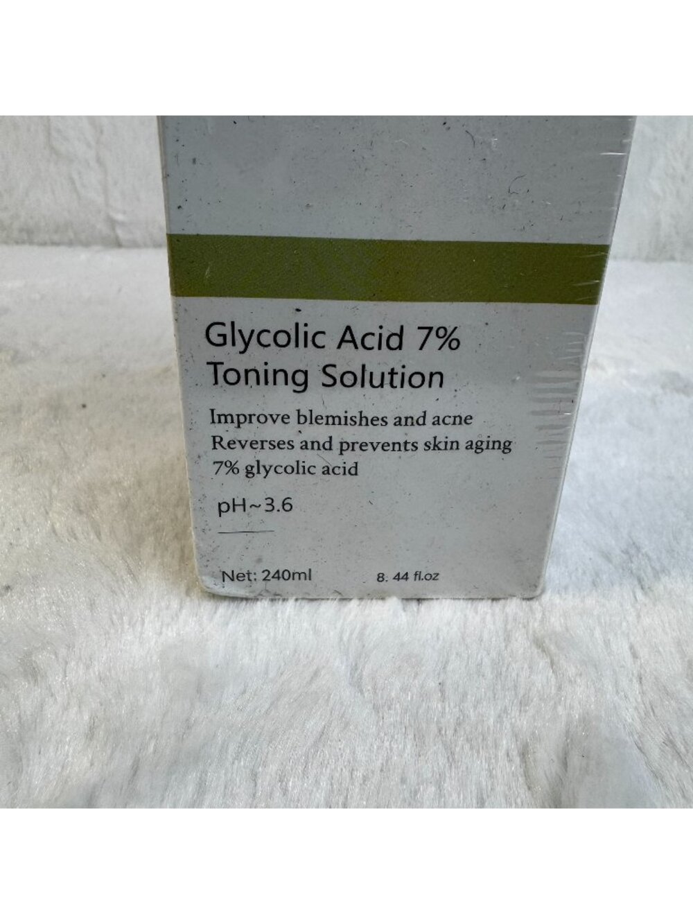 Glycolic Acid 7% Toning Solution 240ML With Aloe Vera & Ginseng Extract EXP:4/27